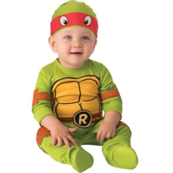 Rubies X Nickelodeon Teenage Mutant Ninja Turtles Infant Costume Sz 6-12 Mos NWT - Picture 11 of 11